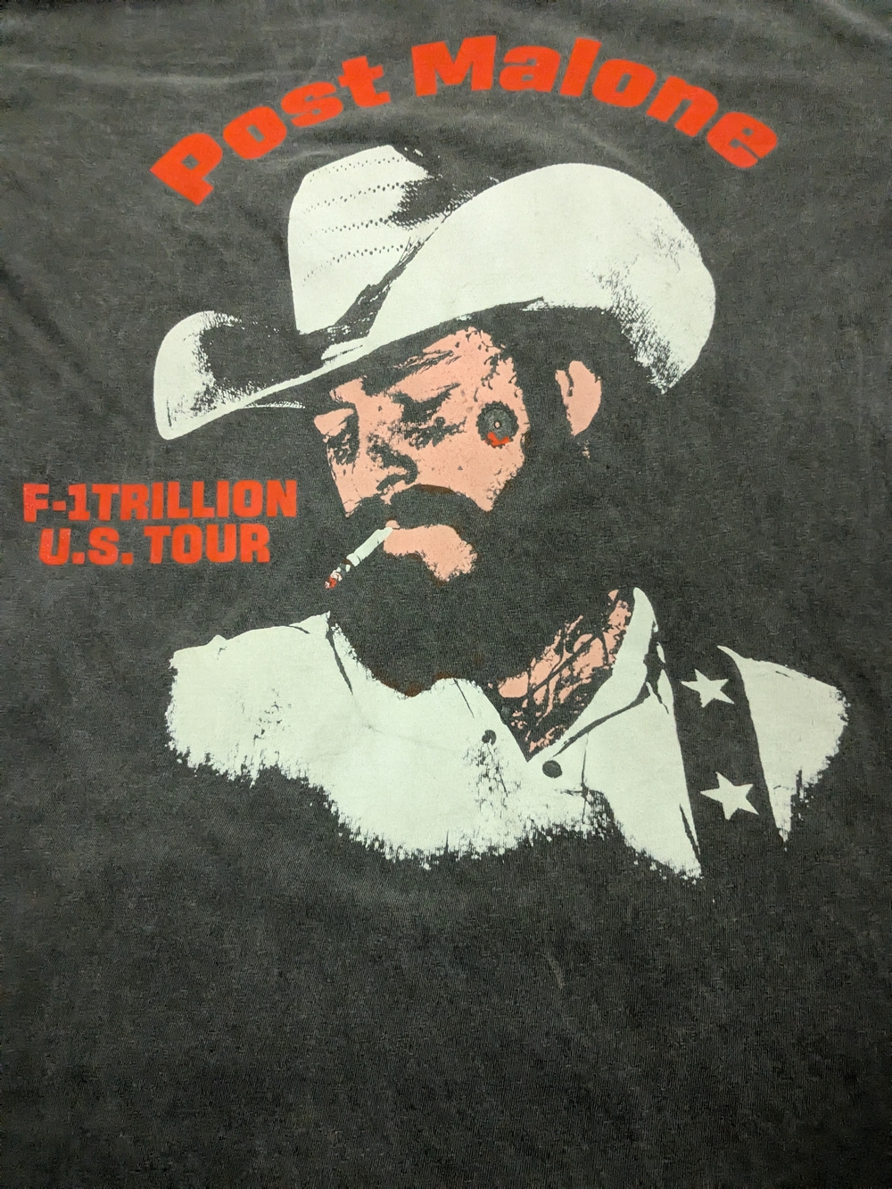 Post Malone F-1 Trillion 2024 U.S. Tour Concert T-shirt (XL)